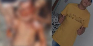 Vídeo forte: veja momento em que homem t0rado no terçad0 é levado pelo povo no interior do Amazonas