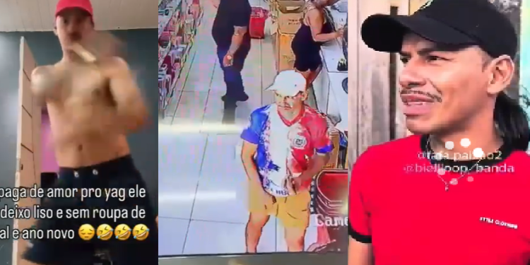 Vídeos: Grupo de suposto influenciador at3rroriza lojistas do Centro de Manaus com vários arrastõ3s