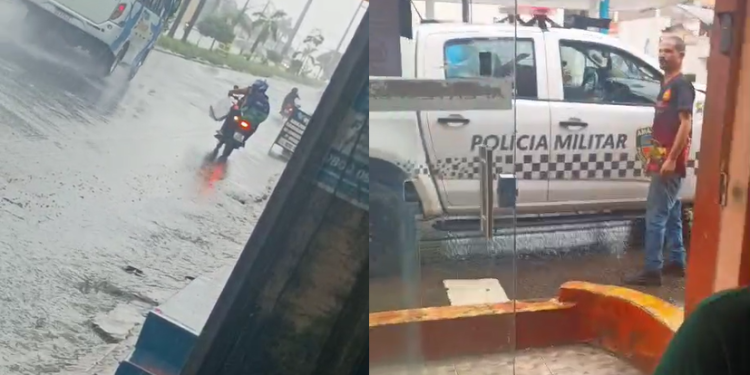 Vídeos: Crim1n0s0s rendem clientes e funcionários em assalt0 em floricultura na Cidade Nova