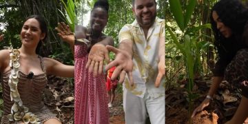 Vídeo: Isabelle Nogueira leva comitiva do Festival da Cunhã para a floresta e planta 758 mudas