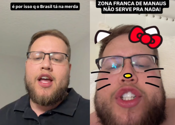 Influenciador gera indignação ao menosprezar Zona Franca de Manaus e chamar trabalhadores de ‘índios’