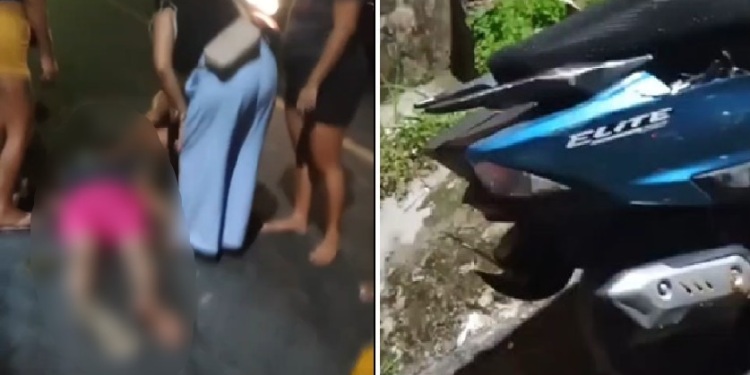 Vídeos: Motociclista quase m0rr3 ao ser atingido por carro em alta velocidade em Manaus