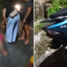 Vídeos: Motociclista quase m0rr3 ao ser atingido por carro em alta velocidade em Manaus