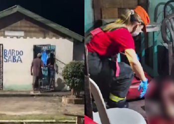 Ass@ltantes invadem bar do ‘Seu Sabá’ e o dono de 75 anos quase é m0rt0 em Itacoatiara; veja