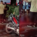 Vídeo: Motociclista fica grav3mente f3rido após ser atingido por picape na Zona Norte