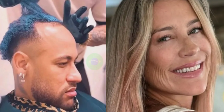 Luana Piovani debocha de novo visual de Neymar e provoca: ‘Deus puxa as entradas’