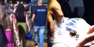 Vídeo: festa em flutuante no Tarumã têm novinhas usando dr0gas e reb0lando até o chão