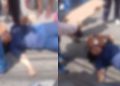 Vídeo: homem e mulher ficam ferid0s após bater moto na carreta em Manaus