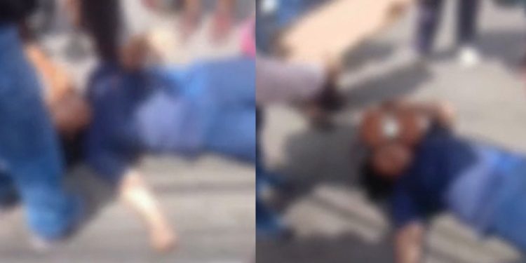Vídeo: homem e mulher ficam ferid0s após bater moto na carreta em Manaus