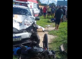 Veja: Motociclista fica gravemente f3rido em batida frontal com carro de segurança na Zona Leste de Manaus