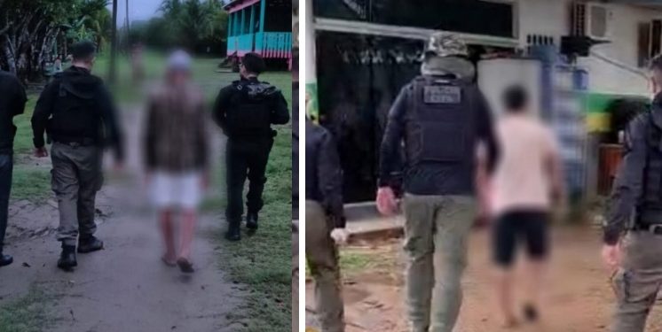 Tio e tio-avô são presos por estupr0 de menina de 12 anos no Amazonas