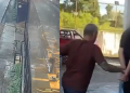 Vídeo: Homem é pr3s0 por tentar m@tar jovem na frente de restaurante no Vieiralves