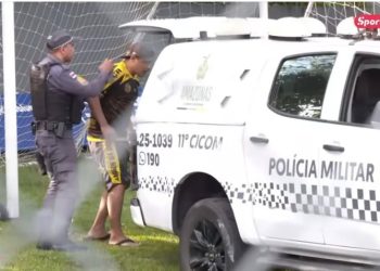 Torcedor do Amazonas Futebol Clube é pr3s0 suspeito de insult0s r@cistas em jogo