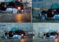 Vídeo: carro bate em poste que cai em cima do veículo em Manaus: ‘p0rrada seca’