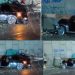 Vídeo: carro bate em poste que cai em cima do veículo em Manaus: ‘p0rrada seca’