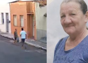 Vídeo: A caminho do trabalho da filha, idosa de 69 anos é atacada e m0rta a facadas por homem na rua