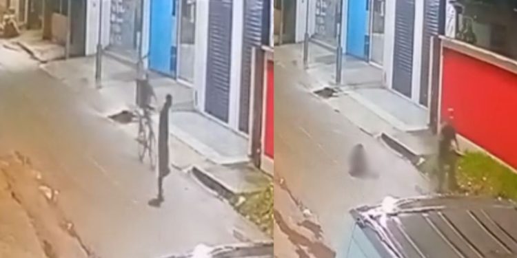 Vídeo mostra homem sendo m0rt0 com golpe de terçado após suposto furto no AM