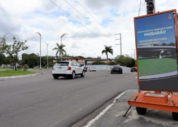 Obras do Passarão vão bloquear trecho da Coronel Teixeira em Manaus