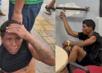 Na Cachoeirinha, venezuelano é preso por roubo e diz que não consegue emprego