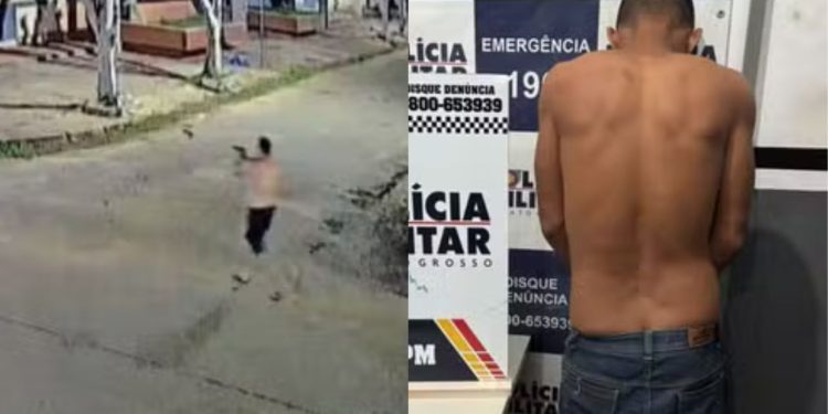 Vídeo: PM de folga sai de casa na madrugada e prende homem em flagrante por tentativa de est*pr0
