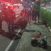 Na faixa de pedestres, jovem é atr0p3lada e fica f3rida junto com motociclista no Zumbi