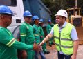Em Rio Preto da Eva, governador Roberto Cidade dá início à última etapa das obras de modernização da AM-010