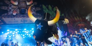 Boi Caprichoso fecha temporada de ensaios com último Bar do Boi no Sambódromo