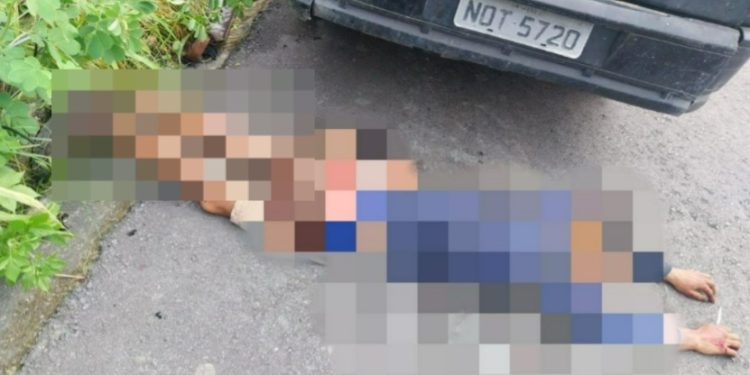 Suspeito de furt0 de cabos pega choque e cai do poste em Manaus