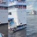 Vídeo: atrasados pegam rabeta no Porto de Manaus para alcançar barcos rumo a Parintins