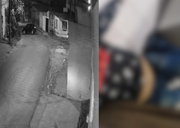 Vídeo: PM surpreende invasores dentro de casa, troca t1r0s e um é m0rt0 em Manaus