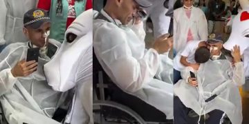 Vídeo: capitão da PM deixa hospital em Manaus aos prantos com homenagem da polícia e do Garantido