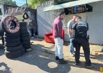 Veja a cena: Borracheiro é ex3cutad0 com t1r0s na cabeça em oficina no Adrianópolis
