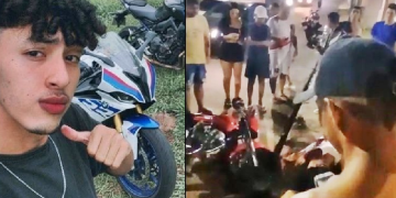 Internado após atr0p3lament0, jovem m0rr3 ao ter a moto atingida por carro em Manacapuru