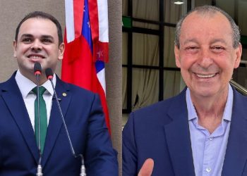 Omar Aziz e Roberto Cidade aparecem tecnicamente empatados na liderança da disputa pelo Governo do Amazonas