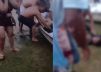 Vídeo: Garoto de 16 anos m0rre af0gad0 e sofre ataqu3 de piranhas em balneário de Coari