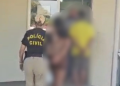 Casal é pr3s0 após deixar filha aband0nada, sozinha na rua em Itapiranga