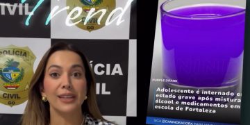 Vídeo: delegada alerta sobre aluno que participa de desafio de internet na escola e vai parar na UTI
