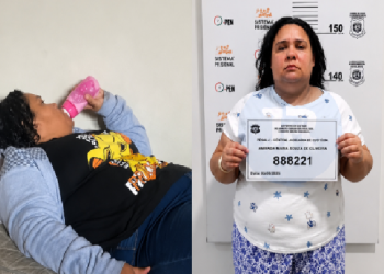 Mamadeiras e chupeta: mulher de 37 anos convence família que tem 12 e acaba pr3sa