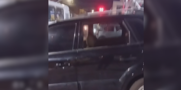 Carro tem vidro qu3brad0 e bandidos levam equipamentos de vídeo em Manaus