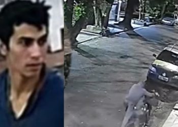 Vídeo: câmera grava furt0 de moto da garagem de casa em Manaus