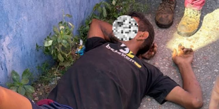 Moradores do São José fotografam suspeit0 de furt0 apagado na rua