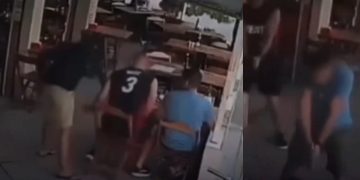 Veja momento em que bandido anuncia assalt0 a policiais de folga e acaba m0rto