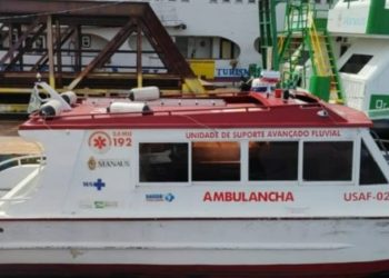 Polícia procura ladrões que furtaram lancha do Samu em Manaus
