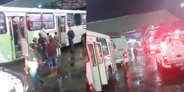 Vídeo: Passageiros de ônibus são r0ubad0s a tir0s e c0r0nhadas na Zona Norte de Manaus