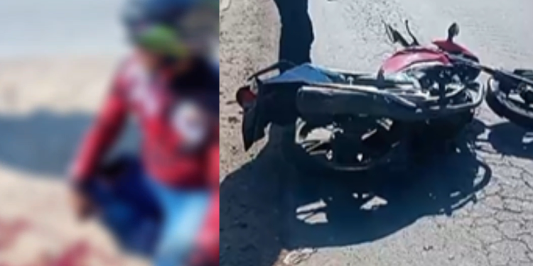 Vídeo: Dois motociclistas ficam grav3ment3 f3ridos em ac1dente com carro no Mauazinho