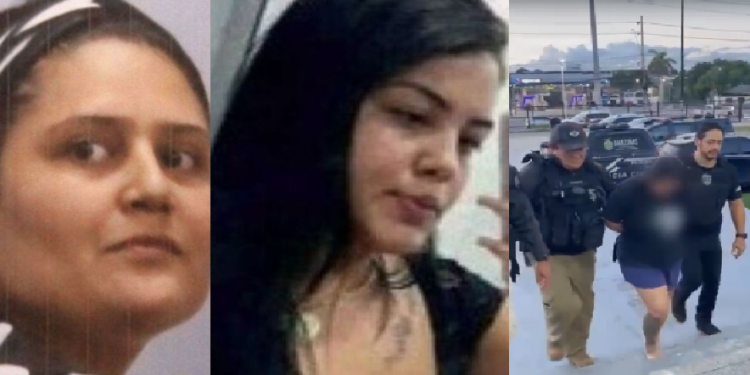 Presa esposa de traf1cante que mat0u suposta amante dele em Manaus; mulher segurava cr1ança no colo