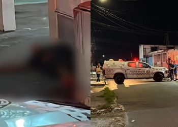 Vídeo: Durante bebedeira, homens discut3m e um acaba m0rt0 a f@cadas em Manaus