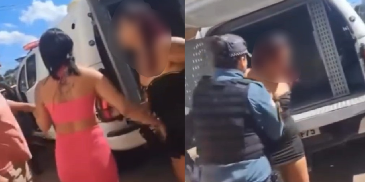 Mãe desnaturada sai pra farra para beber todas e deixa os filhos com fome e trancad0s em Manaus
