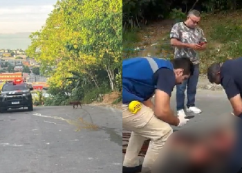Vídeo: Dependente químico é encontrado m0rt0 com vários t1r0s na Zona Norte de Manaus