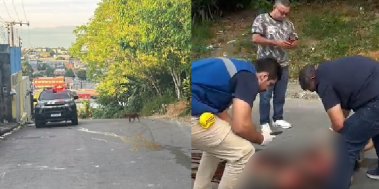 Vídeo: Dependente químico é encontrado m0rt0 com vários t1r0s na Zona Norte de Manaus